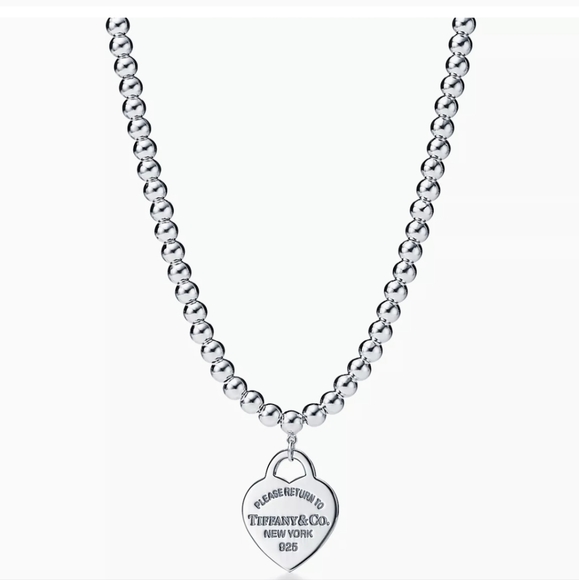 Tiffany & Co. Jewelry - Authentic Return to Tiffany bead necklace